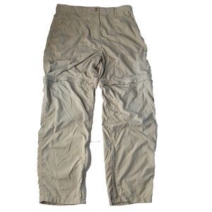 ExOfficio Mens Convertible Khaki Nylon  Pants Size Large
